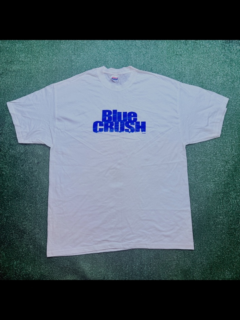 Vintage Y2K Blue Crush T Shirt Mens Size XL White Hanes Movie Tee